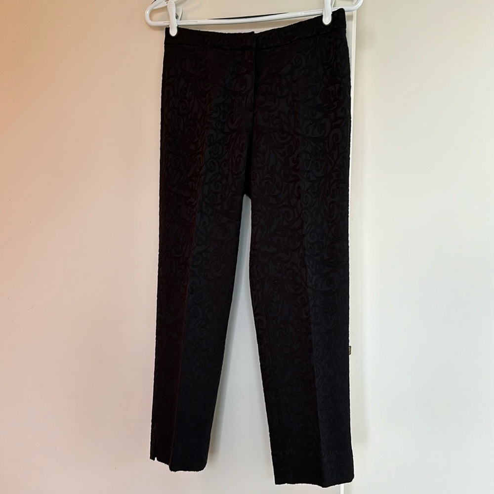 Jones New York Signature Petite 2P Black cropped pants